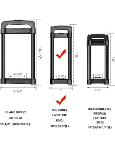 Mango Telescópico LBB-Parts para Cooler Igloo 60 Qt 2