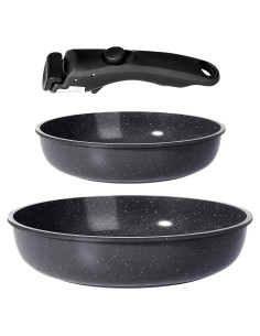 Juego de Sartenes de Cerámica GiPP 3 Piezas Antiadherentes