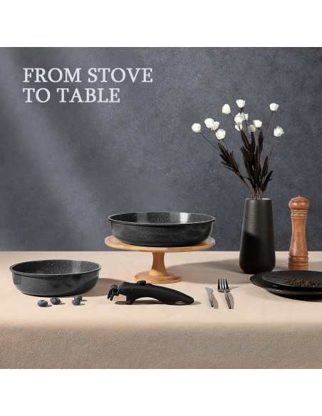 Juego de Sartenes de Cerámica GiPP 3 Piezas Antiadherentes