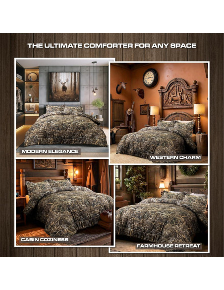 Conjunto Edredón Twin VISI-ONE Camo Max 7 Microfibra 2 Piezas