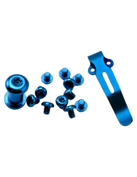 Kit de Tornillos de Titanio Iceyon para Benchmade 535 Bugout Azul