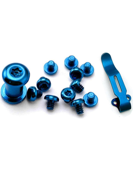 Kit de Tornillos de Titanio Iceyon para Benchmade 535 Bugout Azul