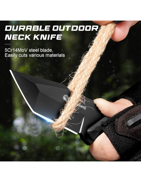 Cuchillo de Cuello SPITZKANTE XIAOTANKE 7.8 cm Acero Inoxidable
