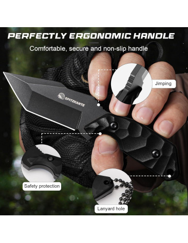 Cuchillo de Cuello SPITZKANTE XIAOTANKE 7.8 cm Acero Inoxidable