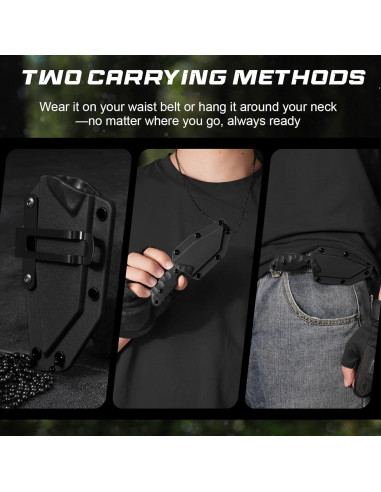 Cuchillo de Cuello SPITZKANTE XIAOTANKE 7.8 cm Acero Inoxidable