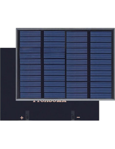 Panel Solar Policristalino 12V 125mA 1.5W IEMATIDARO Mini 2