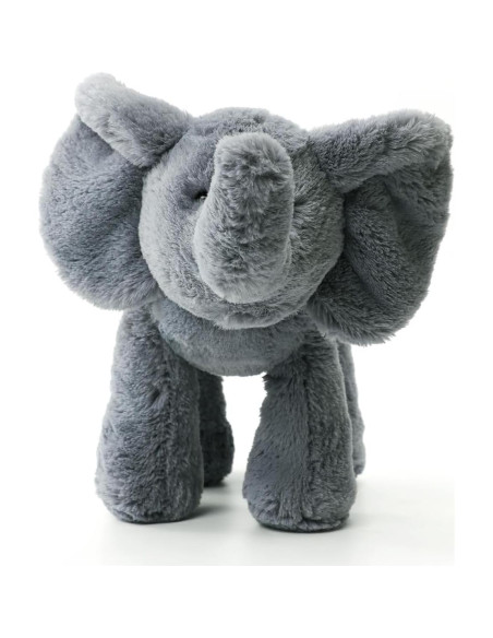 Elefante de Peluche RECUR Gris Suave 30 cm - Regalo para Todas las Edades