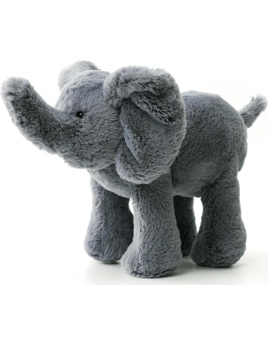 Elefante de Peluche RECUR Gris Suave 30 cm - Regalo para Todas las Edades