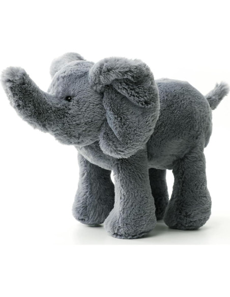 Elefante de Peluche RECUR Gris Suave 30 cm - Regalo para Todas las Edades