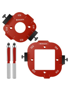 Plantilla de Radio de Esquina FAMIWIN con Cuchilla - Aluminio