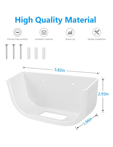 Soporte de Montaje en Pared Huafly para Eero Pro 6 WiFi 2Pcs