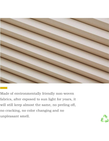 Cortina Celular Blackout MYshade 40.6x91.4 cm Beige Sin Cuerda