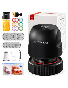 Sellador al Vacío ADENVERA para Tarros de Conserva Automático
