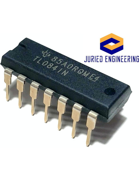 Amplificador Operacional JFET TL084IN - Paquete de 10