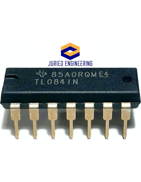 Amplificador Operacional JFET TL084IN - Paquete de 10