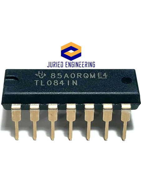 Amplificador Operacional JFET TL084IN - Paquete de 10
