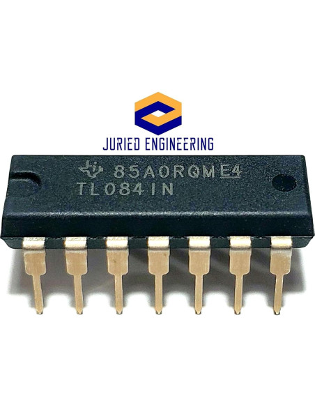 Amplificador Operacional JFET TL084IN - Paquete de 10