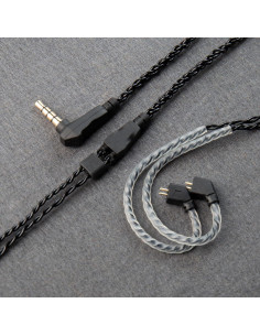 Cable de Reemplazo CCZ KBEAR 4 Núcleos Cobre 1.2m con Micrófono 2