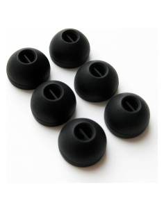6 Puntas de Repuesto Grandes para Auriculares In-Ear - Nickston