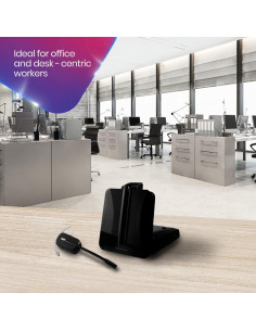Auricular Inalámbrico Plantronics CS540 con EHS para Cisco 2