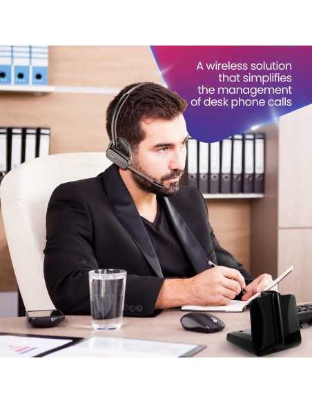 Auricular Inalámbrico Plantronics CS540 con EHS para Cisco