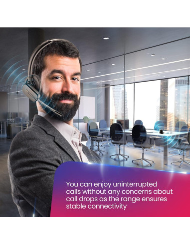 Auricular Inalámbrico Plantronics CS540 con EHS para Cisco