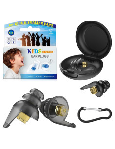 Tapones para Oídos Niños Softvox 6-12 Años 2 Pares Silicona