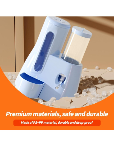 Botella y Dispensador 2-en-1 para Hámster Zhengzhou 120ml