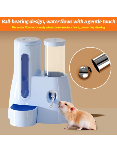 Botella y Dispensador 2-en-1 para Hámster Zhengzhou 120ml