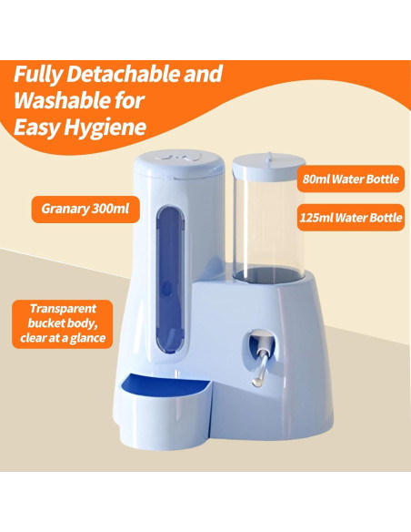 Botella y Dispensador 2-en-1 para Hámster Zhengzhou 120ml
