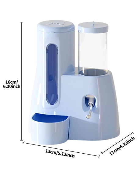 Botella y Dispensador 2-en-1 para Hámster Zhengzhou 120ml