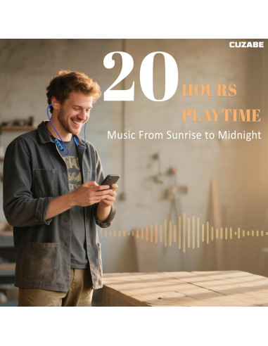 Auriculares Bluetooth CUZABE CU022 In Ear con 20h Batería