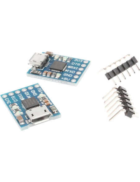 Módulo Serial CP2102 NOYITO Micro USB a TTL - Paquete de 2 Módulo Serial CP2102 NOYITO Micro USB a TTL - Paquete de 2