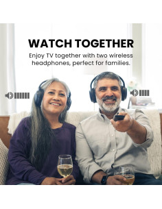 Auriculares Inalámbricos Avantree Duet para TV - Voz Clara y Volumen Alto 2