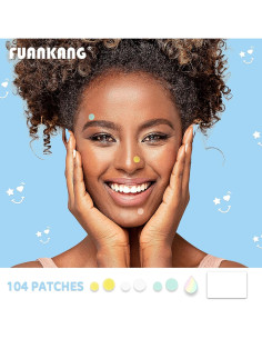 Parche Hidrocoloide para Granos FUANKANG - 104 Unidades 2