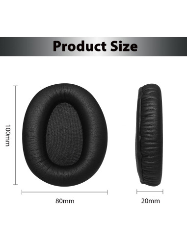 Almohadillas de Reemplazo Adhiper para Auriculares Sony WH-CH700N