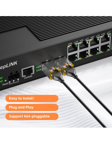 Transceptor SFP 1000BASE-T keepLiNK RJ45 1.25G Plug and Play