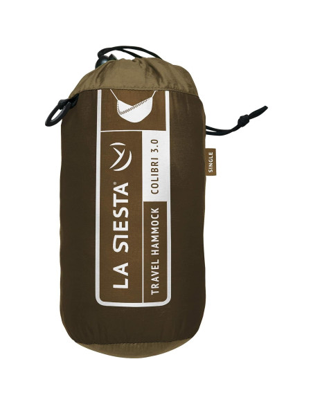 Hamaca Colibri 3.0 La Siesta Individual 1.70x3.00m con Correas