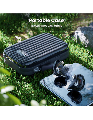 Auriculares In-Ear BASN Bsinger Pro con Micrófono 2-Pin Negro