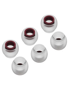 6 Tapones de Silicona para Auriculares KZ ZS10 Pro - Tamaño S
