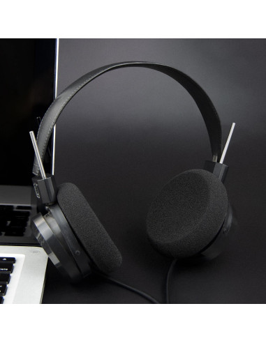 Almohadillas de Esponja SOULWIT para Auriculares SR60/SR80/SR125 - Negro