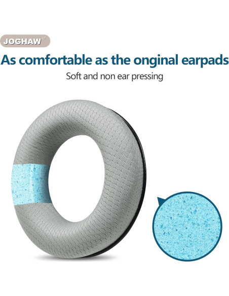 Almohadillas de Reemplazo Joghaw para Beyerdynamic - Gris