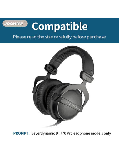 Almohadillas de Reemplazo Joghaw para Beyerdynamic - Gris