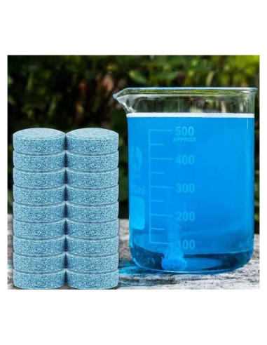 20 Tabletas Efervescentes Limpiaparabrisas Genérico - Ecológicas