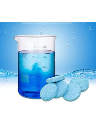 20 Tabletas Efervescentes Limpiaparabrisas Genérico - Ecológicas