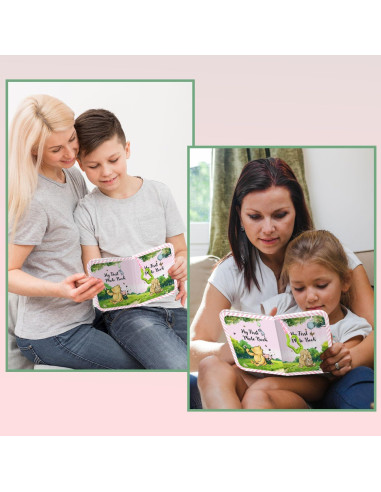 Álbum de Fotos Winnie Pooh Tillfuru 17 Páginas Rosa