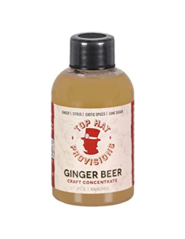 Jarabe de Cerveza de Jengibre Top Hat 118ml - Mezcla para Moscow Mule