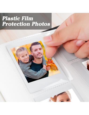 Álbum de Fotos 360 Bolsillos Ruibytree Negro para Instax Mini