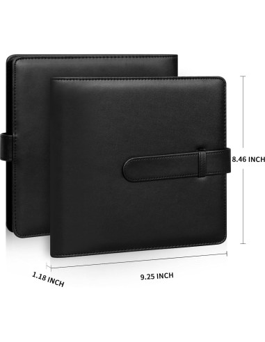 Álbum de Fotos 360 Bolsillos Ruibytree Negro para Instax Mini