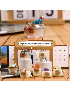 Caja Sorpresa Figuras Gato Cristal Diamante - Bontoujour 2